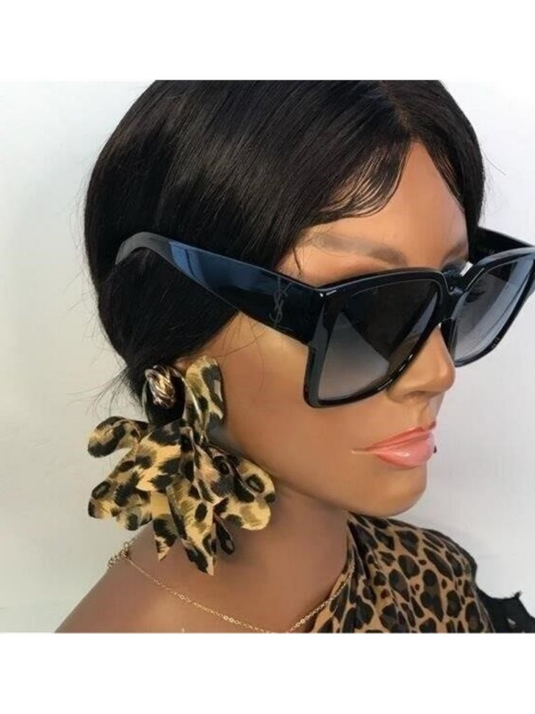 New - Authentic Saint Laurent Black Grey Sunglasses Slm9